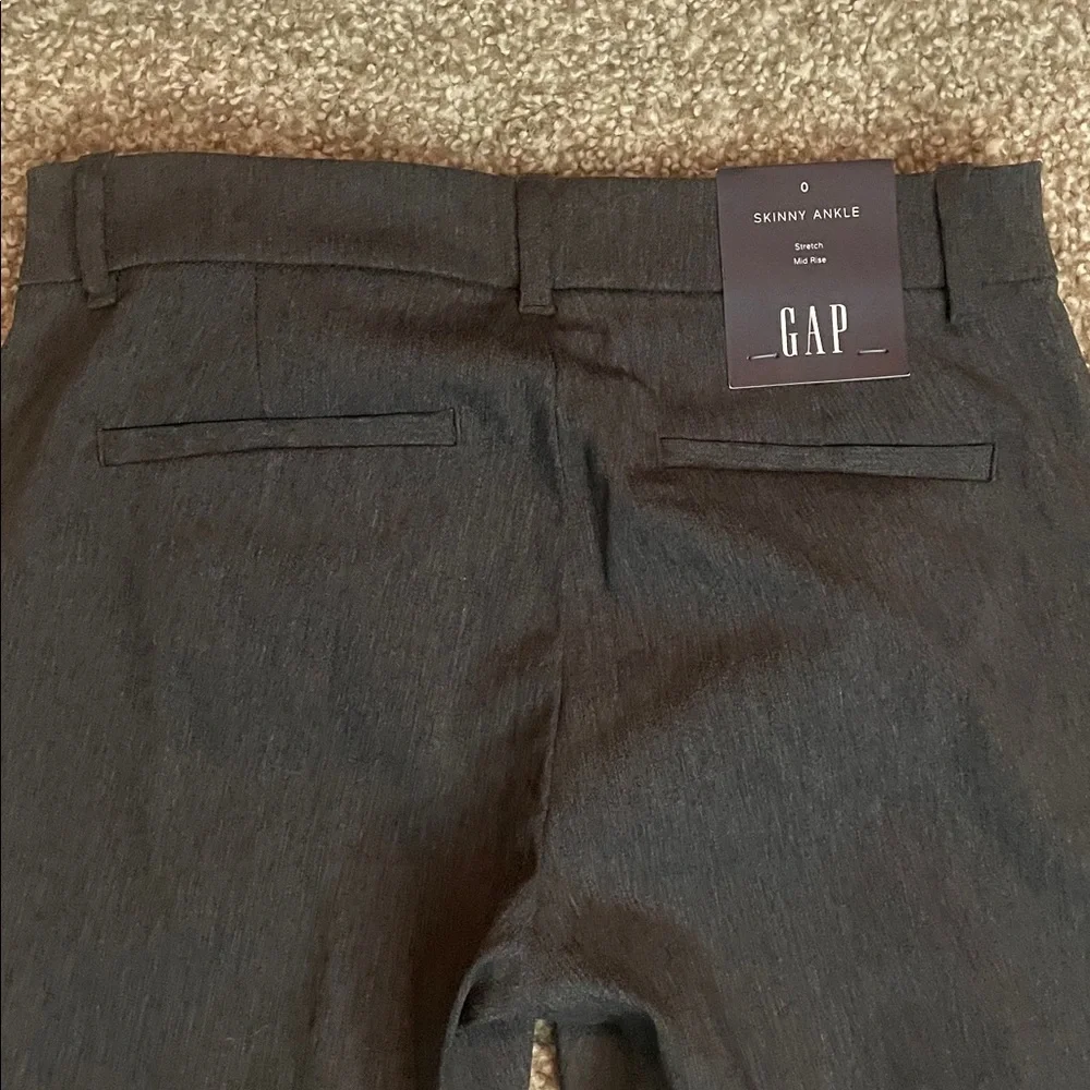 NWT GAP Skinny Ankle Mid Rise Dress Pants - Picture 5 of 7